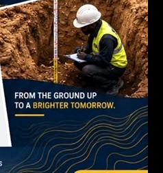 Geotechnical field investigation in progress